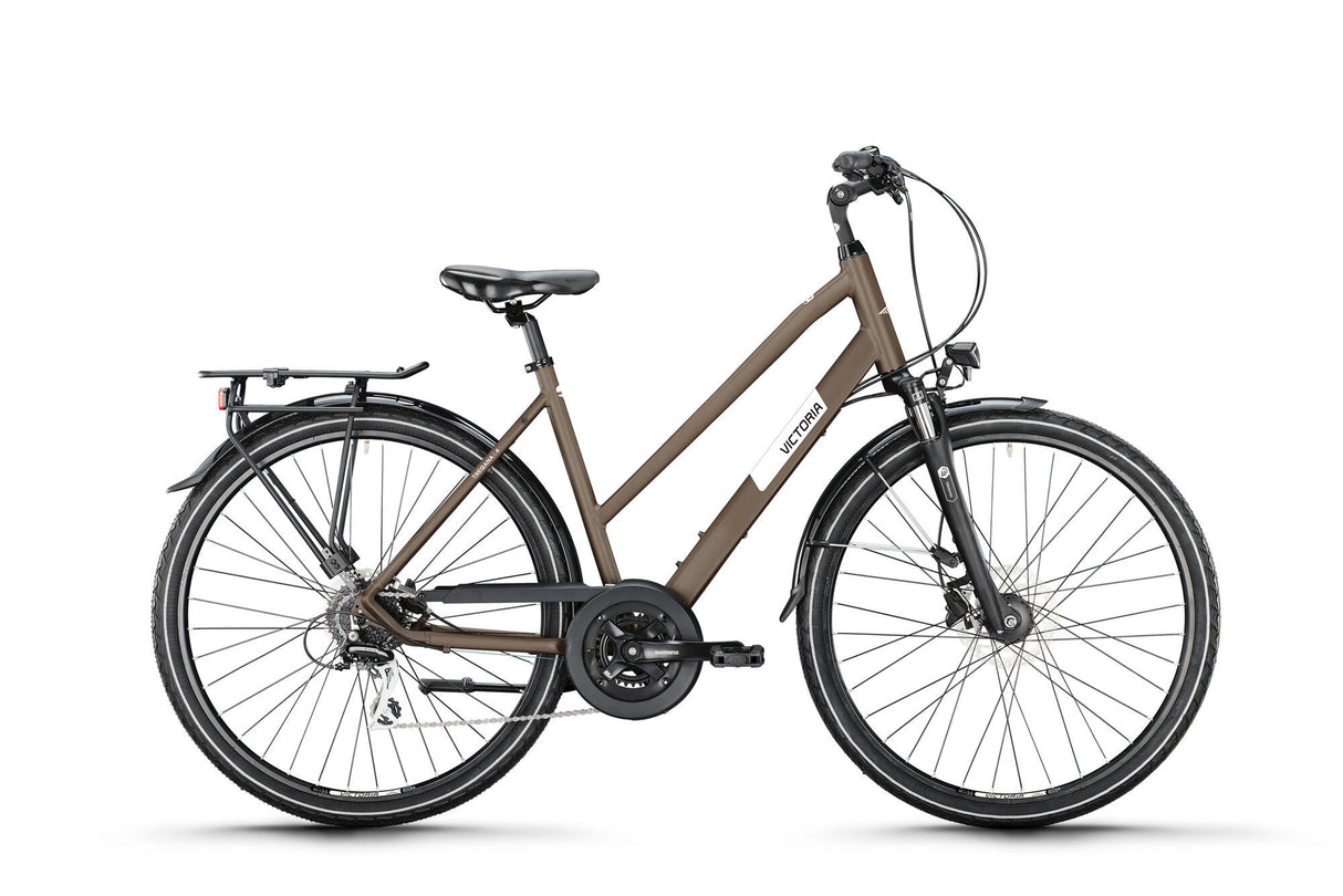 Victoria trekkingfiets treqana 4 mod. 24 bike vict.treqana 4 28 51 trap. 24sp earth grey