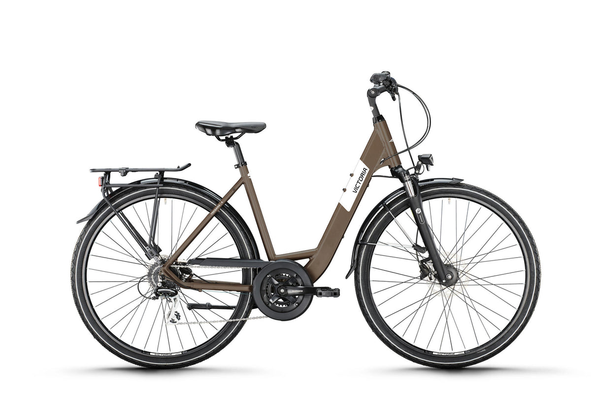 Victoria trekkingfiets treqana 4 mod. 24 bike vict.treqana 4 28 51 wave 24sp earth grey