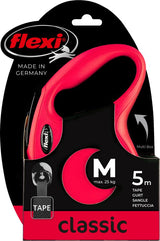 Flexi producten rollijn new classic band rood m5 meter tot 25kg