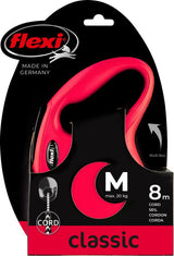 Flexi producten rollijn new classic koord rood m8 meter tot 20kg