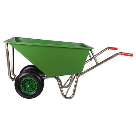 Mm producten kruiwagen 160liter poly verz onderstel ged 2 wiel 1