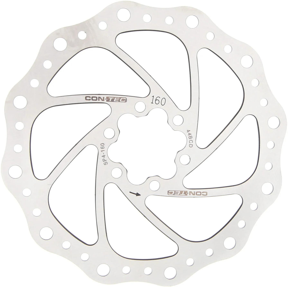 Contec remschijf cdr-et ct disc br. rotor cdr-et 160mm x 2,3mm 6-loch