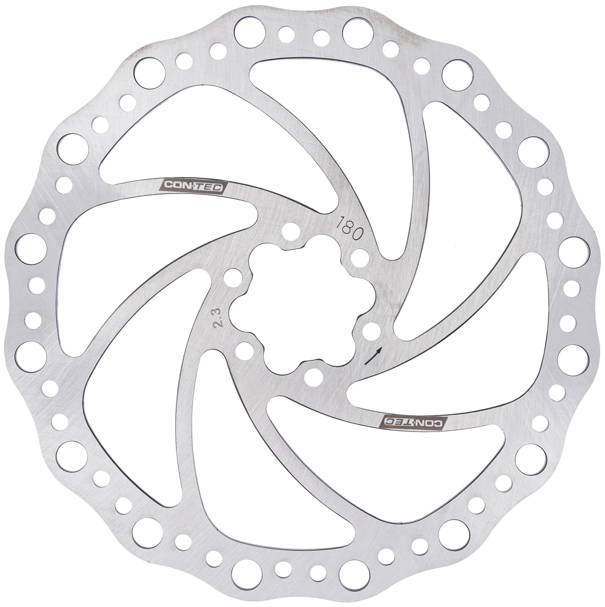 Contec remschijf cdr-et ct disc br. rotor cdr-et 180mm x 2,3mm 6-loch