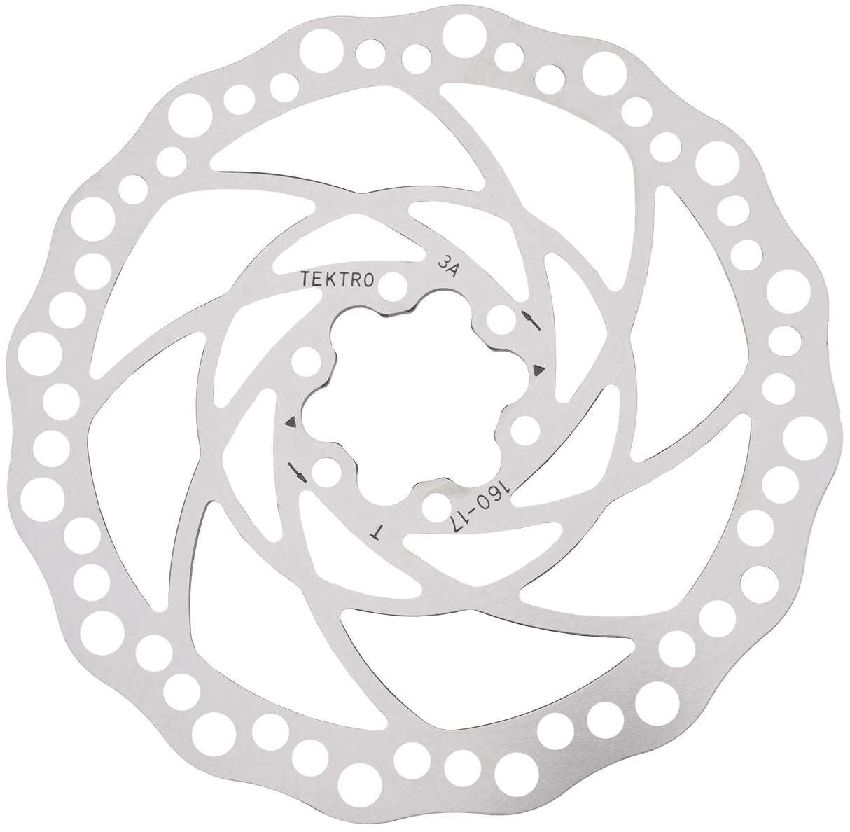 Tektro bremsscheibe tr-17 brake rotors f.hd- t390 160mmx2.3mm 6-hole