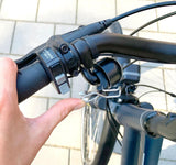 Widek fietsbel e-bike bell e-bike black silver