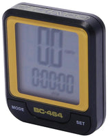 Contec fietscomputer cbc-464 ct computer cbc-464 wire, black neoyellow