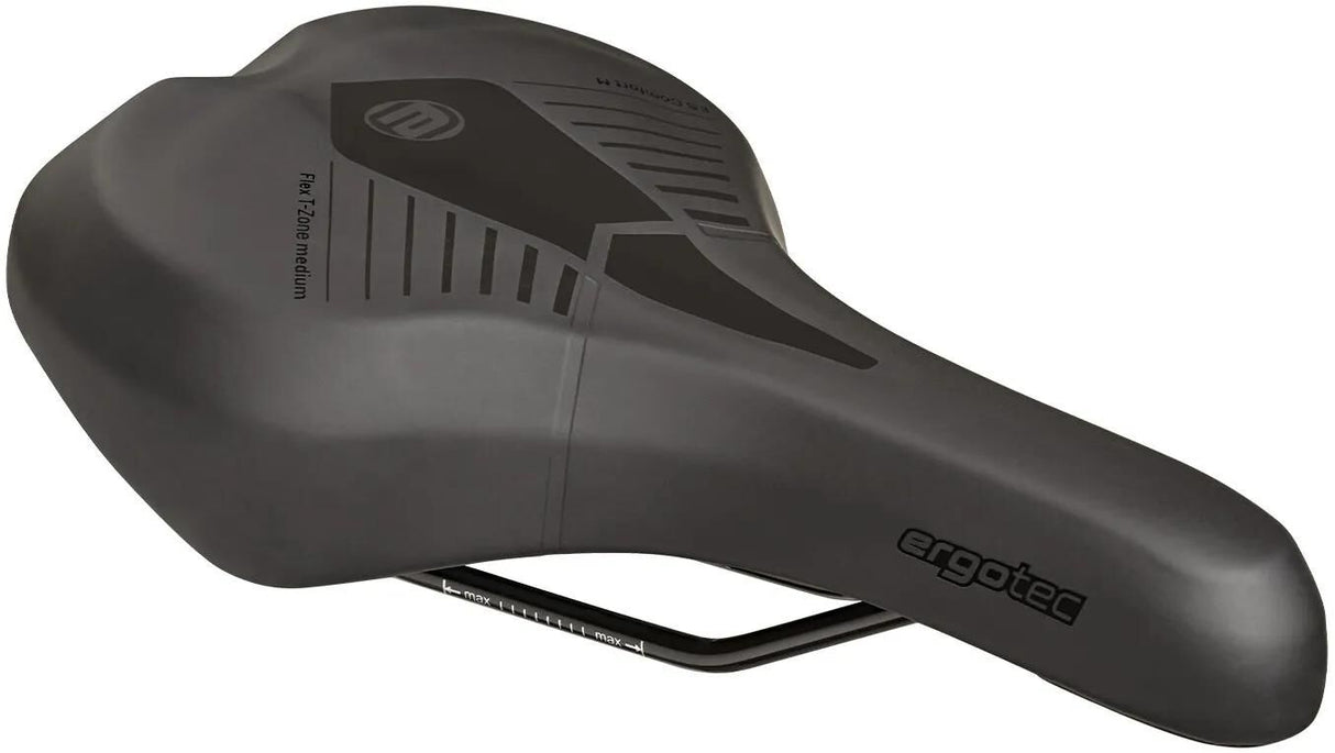 Zadel Ergotec Active S Medium zwart