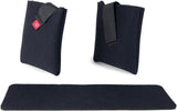 Fahrer beschermhoes set prot.sleeve set black