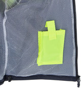4-act regenjas rain jacket size l blue y reflex