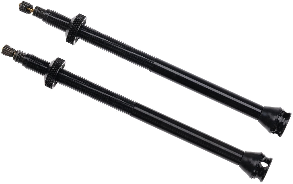 Schwalbe tubeless valve sv100mm, black, aluminum,