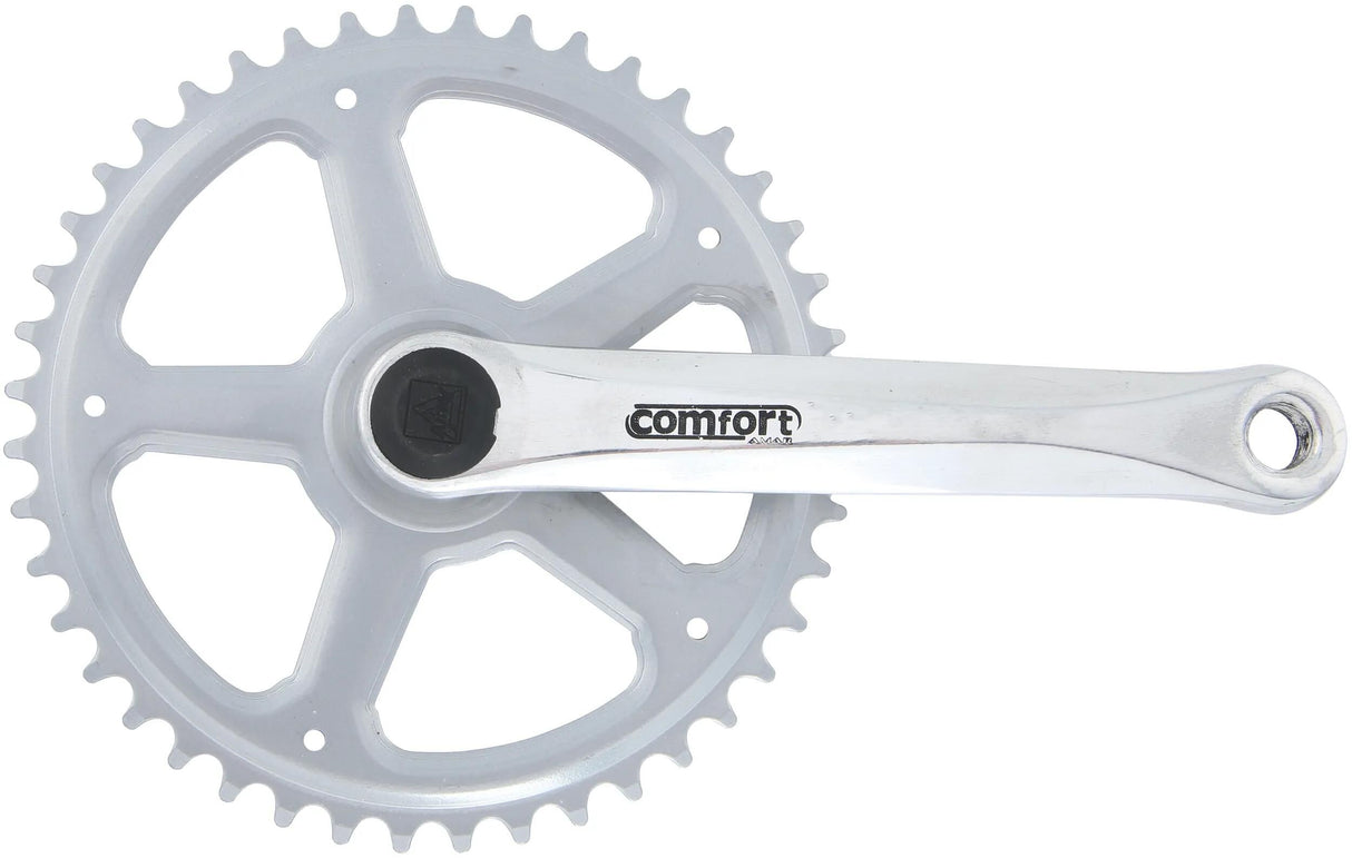 Amar crankstel crankset 4-edge 44t 1-speed 1 2x3 32 alu sil.