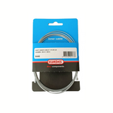 Elvedes cable systems bv schakel binnenkabel elvedes 2250 mm 1 x 19 draads verzinkt ø1,25 met n-nippel ø4×4 + tø5×3 (per stuk) - zilver