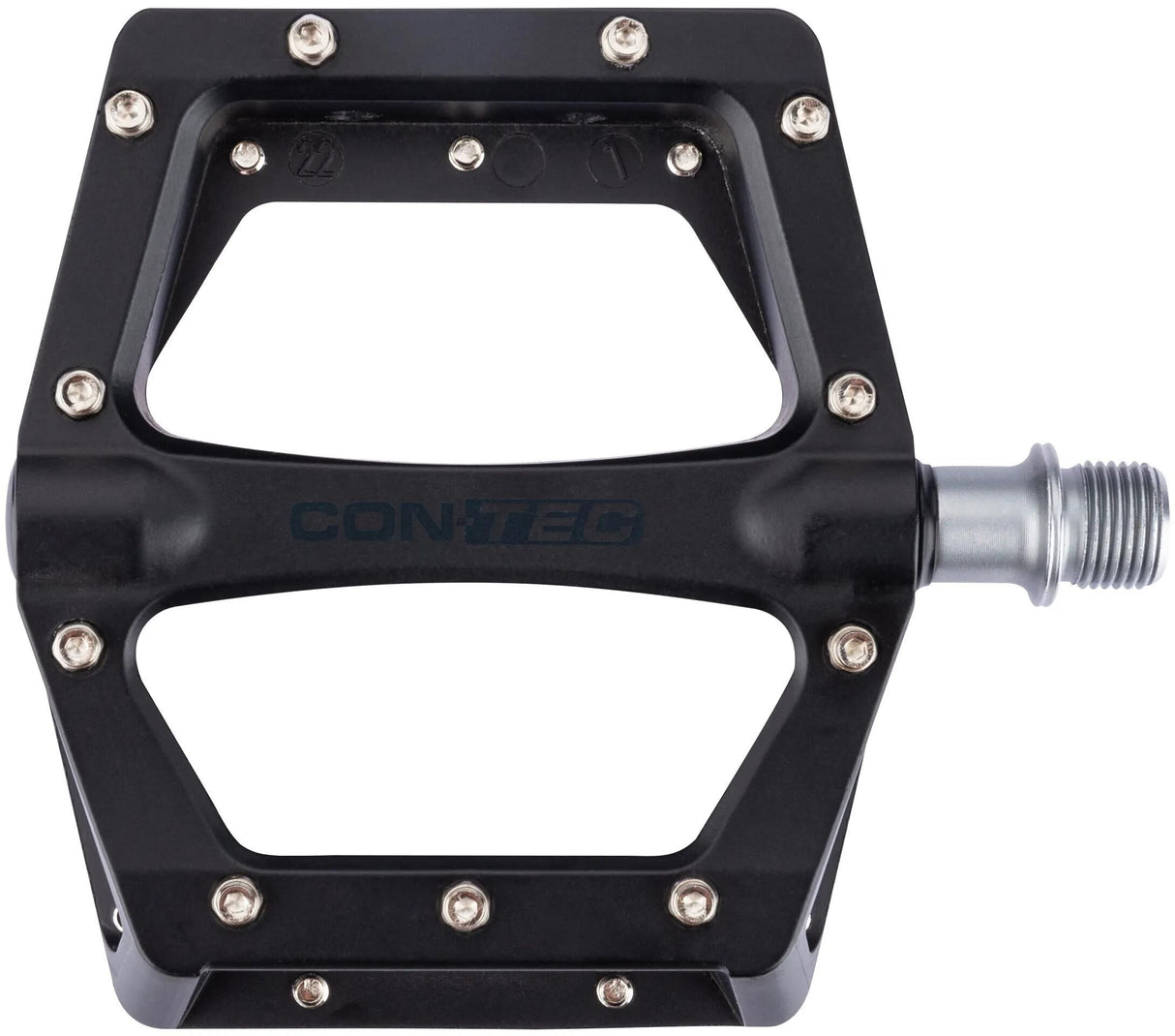 Contec pedaal black22 ct platform pedals black 22 black