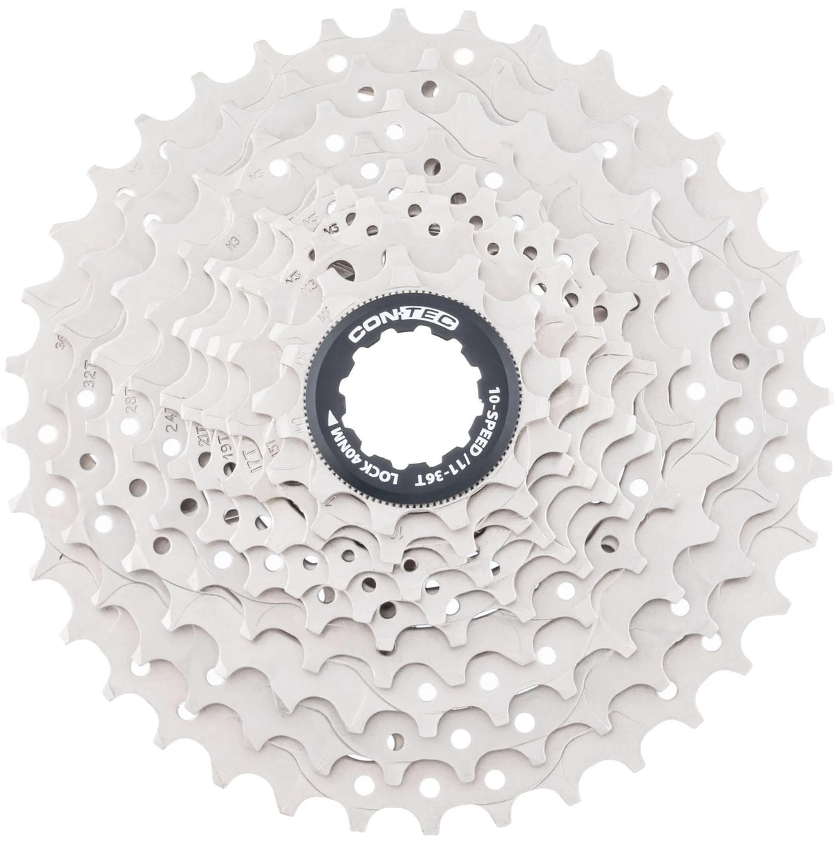 Contec cassette grad ct cassette grad 11-36t 10sp sil. black