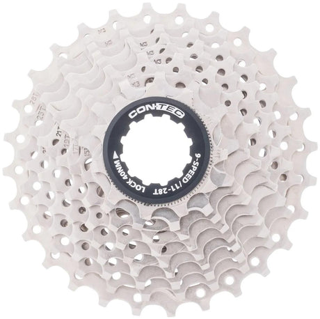 Contec cassette grad ct cassette grad 11-28t 9sp sil. black