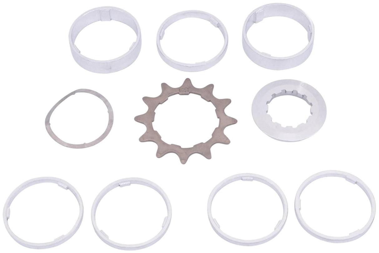Point steek-tandwiel sprocket w.spacer set 12t