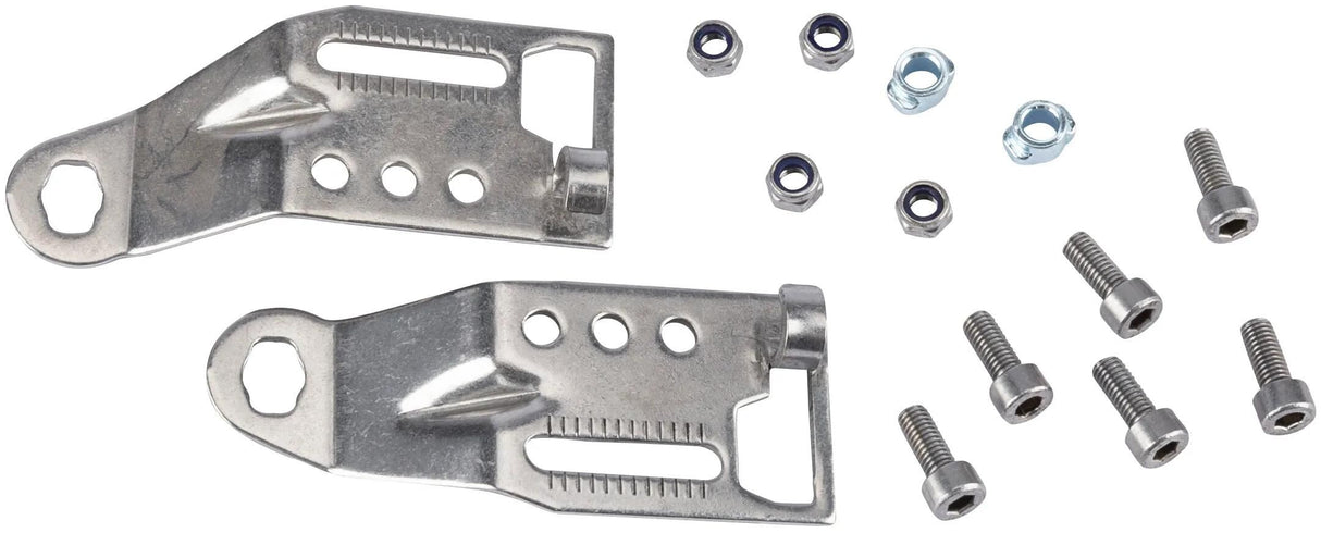 Pletscher poot-bevestigingsplaat stay plate adjust.f.quick-rack
