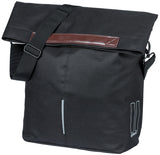Basil tas city shopper zwart | mik hooks | 16l