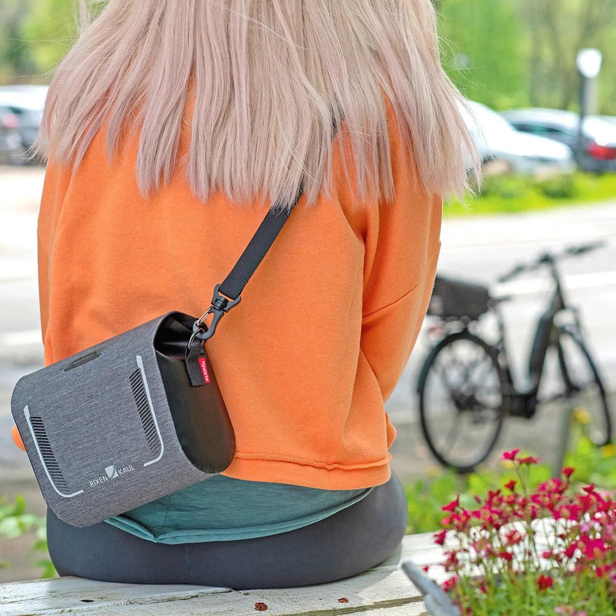 Rixen kaul lenkertasche baggy mini waterproof handlebar bag r k baggy mini waterp.grey klickfix