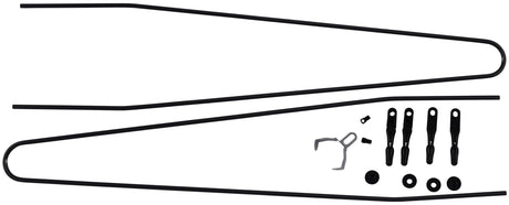 Contec spatbordstangen bevestigingsset splash protect ct strut set f. splash prot. 35mm 28 black