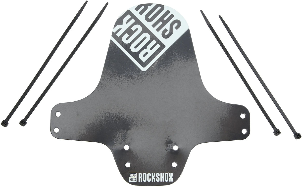 Rockshox steekspatbord fender clip-on fender rs black white