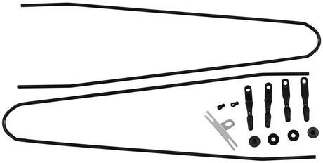 Contec spatbordstangen bevestigingsset splash protect dlx ct strut set f. splash prot. dlx 36mm black