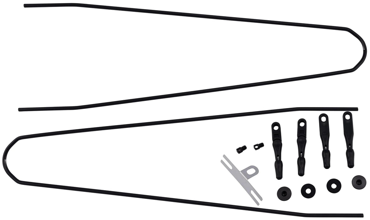 Contec spatbordstangen bevestigingsset splash protect dlx ct strut set f. splash prot. dlx 41mm black