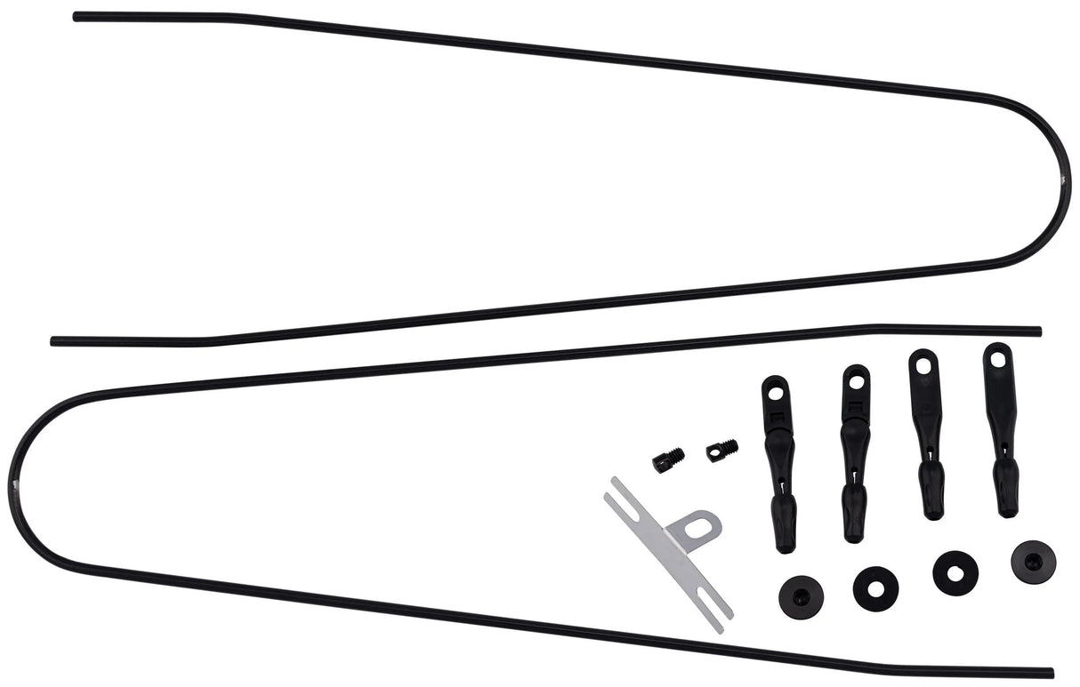 Contec spatbordstangen bevestigingsset splash protect dlx ct strut set f. splash prot. dlx 48 55mm black