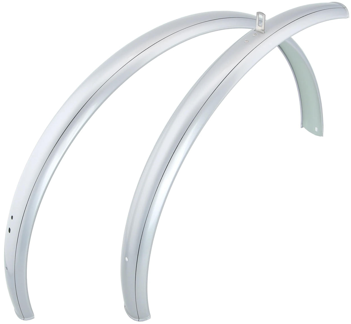 Büchel spatbordset fender set 26x1,75 short front sil.