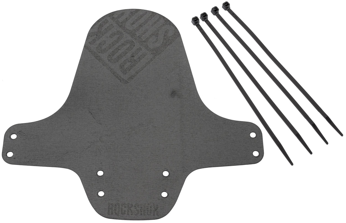 Rockshox steekspatbord fender clip-on fender rs black distressed
