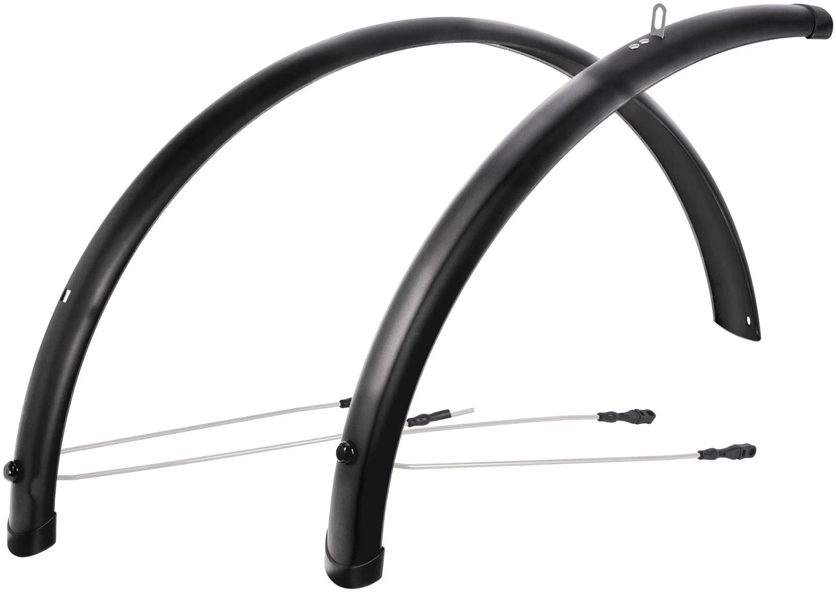 Contec spatbordset splash protect ct fender splash prot. 28 58mm black shiny