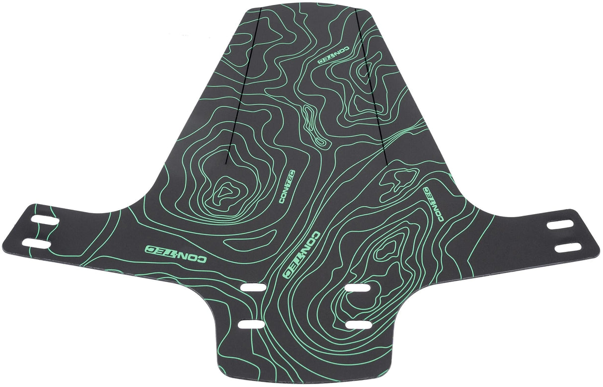 Contec spatbeschermer shield ct splash guard shield lines: black green
