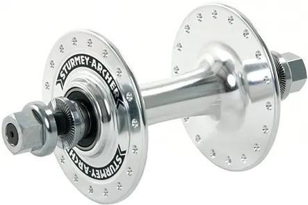 Sturmey archer voornaaf hbt30-f fr.hub st.archer high flange alu 32h silver