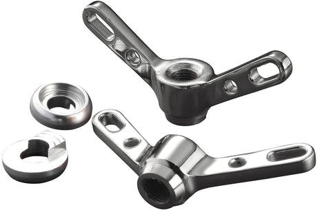 Brave classic vleugelmoer wing nut rear wheel pair silver