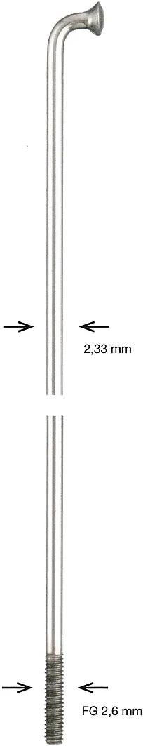 Alpina speiche spoke sst 2,34x206 mm
