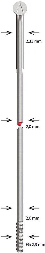 Alpina spaak spoke sst butted 2,34x298 mm