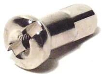 Alpina spaaknippel spoke nipple 2,35 mm 14mm long brass