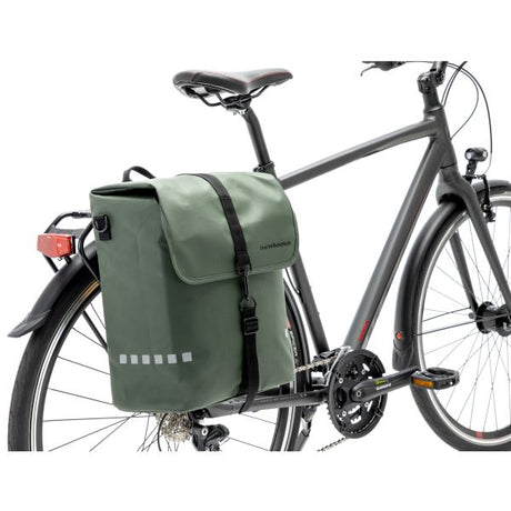 Odense Single Fietstas - Waterafstotend - 17,5L - Zwart Groen