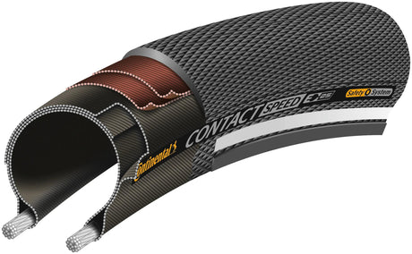 Continental buitenband contact speed conti tire cont speed 28-406 b b