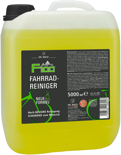 Dr. wack fietsreiniger f100 dr.wack f100 bike cleaner 5l