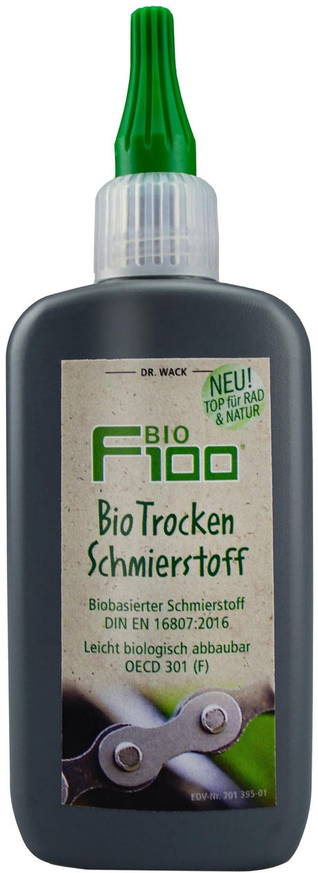 Dr. wack smeermiddel f100 bio trocken schmierstoff lubricant dr.wack f100 bio 100ml