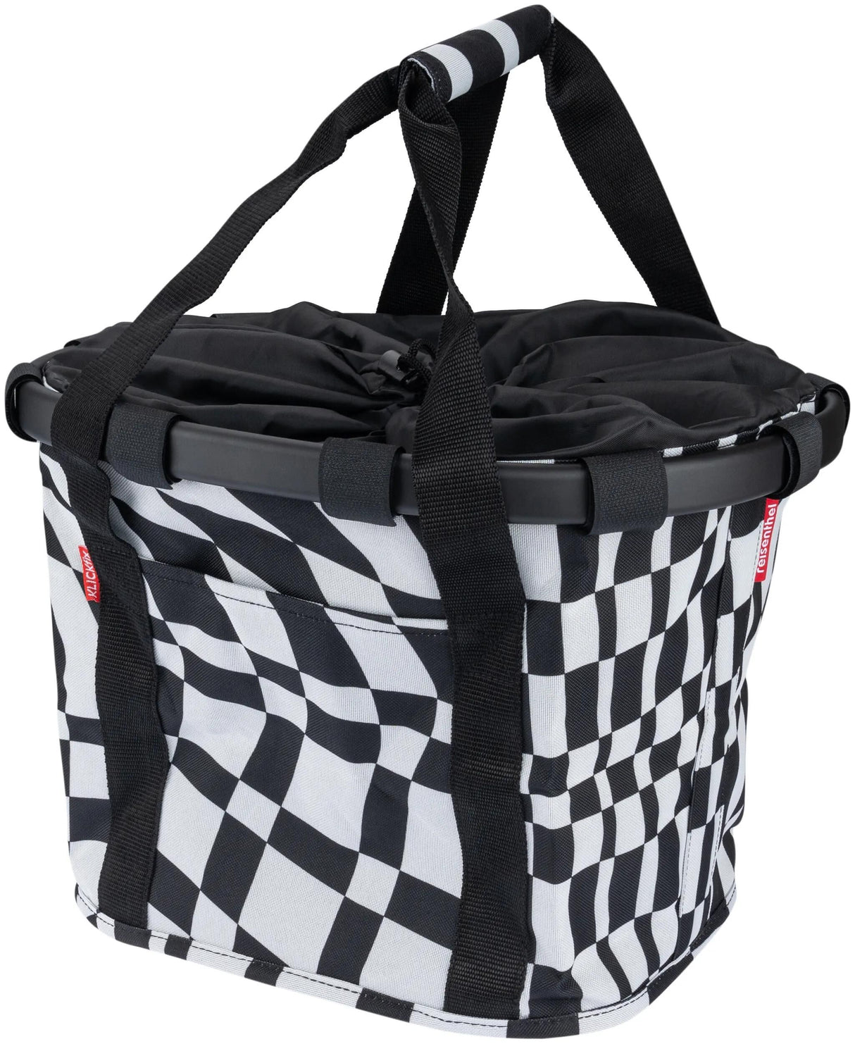 Reisenthel mand bikebasket shop.bag r k bikebasket op art