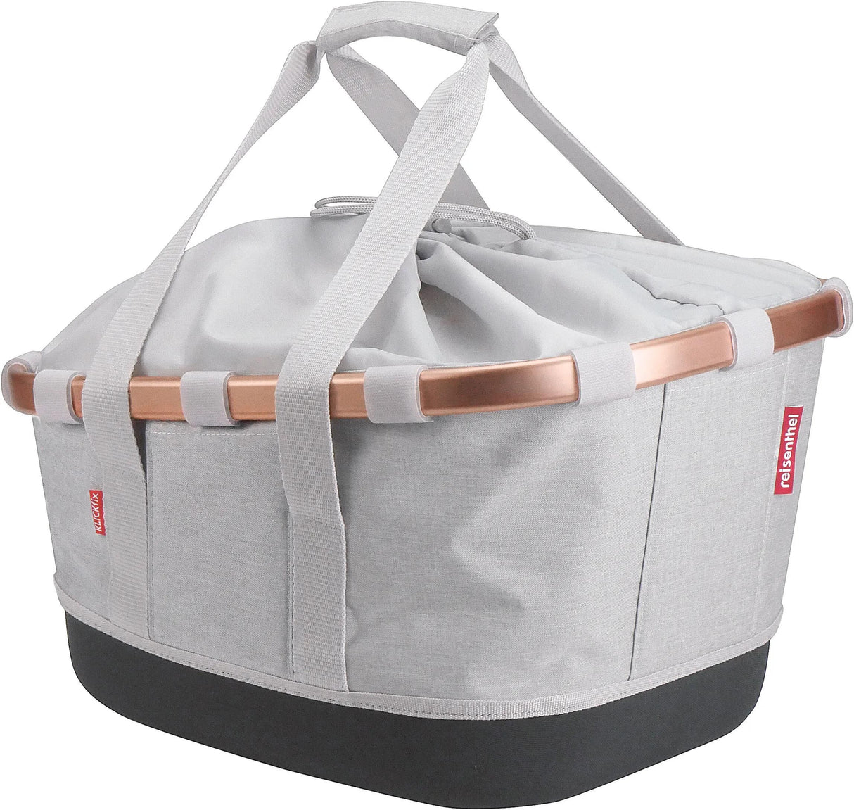 Reisenthel mand bikebasket gt bikebasket gt twist sky rose uniklip 2