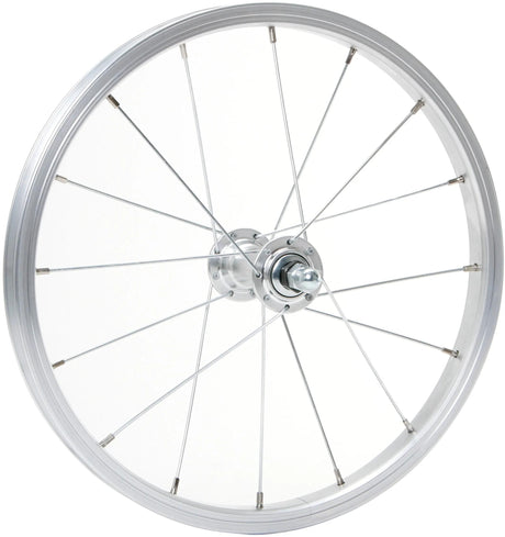 Contec voorwiel alu sport + quando kt-a16f fr.wheel 16 2,00 zinc
