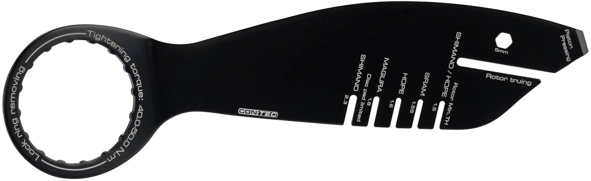 Contec multifunktionswerkzeug tfp-shark ct multitool tfp-shark f.disc brakes black