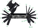 Contec multifunktionswerkzeug pocket gadget - f22 stealth ct multifunction f22 22 functions