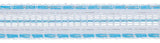 Ako platinumline schriklint 125 mm witblauw 200m