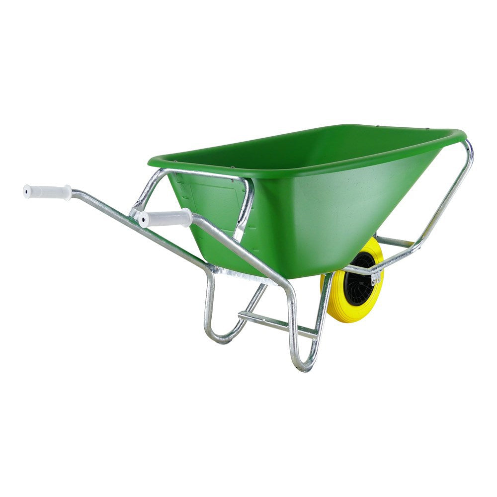 Fort producten kruiwagen f s 165l groen hdpe bak plusnooitmeerlek