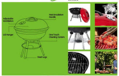 Producten bbq bol klein 35 x 40 cm