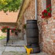 Roto producten regenton slim houten look bruin pluskraan 500l